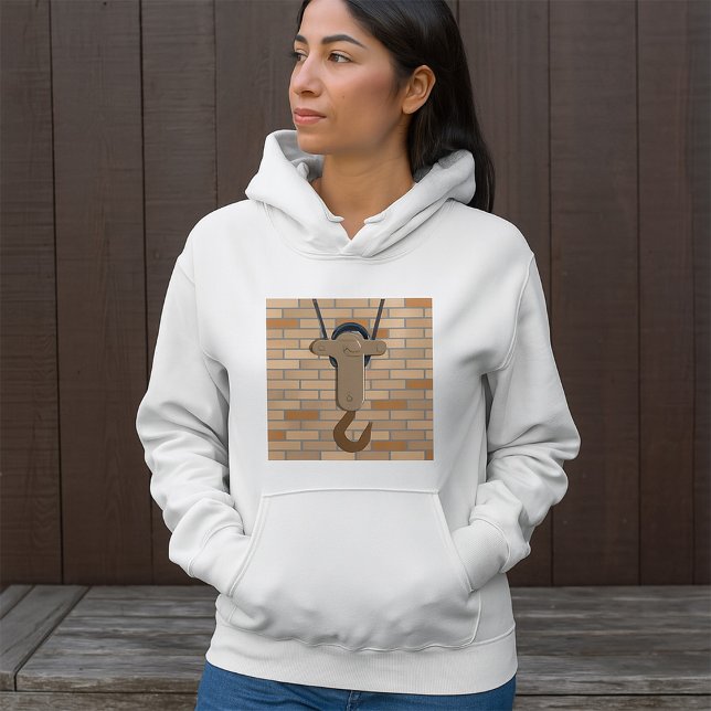 Camiseta Design Mecânico do gancho de polia industrial (Criador carregado)