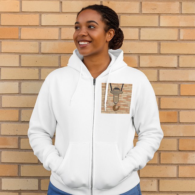 Camiseta Design Mecânico do gancho de polia industrial (Criador carregado)