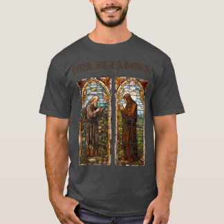 Camiseta Design medieval de Ora e Labora