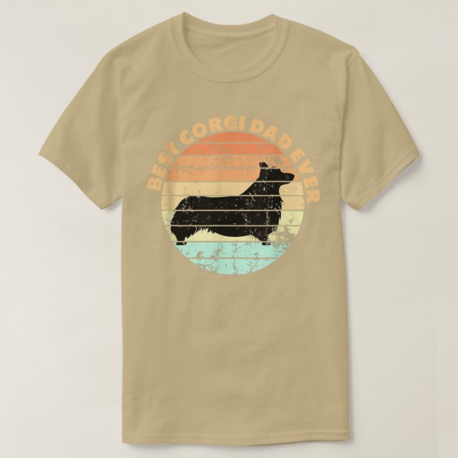 Camiseta Design Mens Best Corgi Ever (Frente do Design)