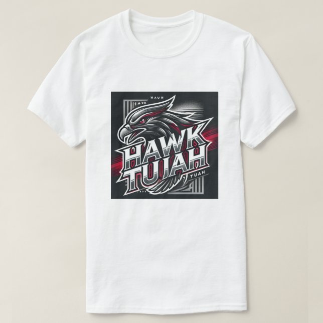 Camiseta Design Merch Hawk Tuah (Frente do Design)