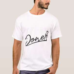 Camiseta Design Mínimo de Conclusão de Graduação