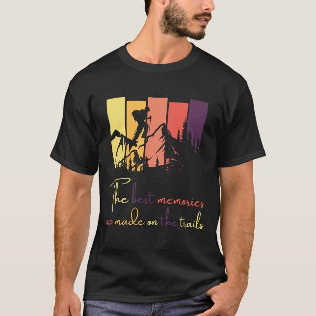camiseta design moderna para caminhar (Frente)