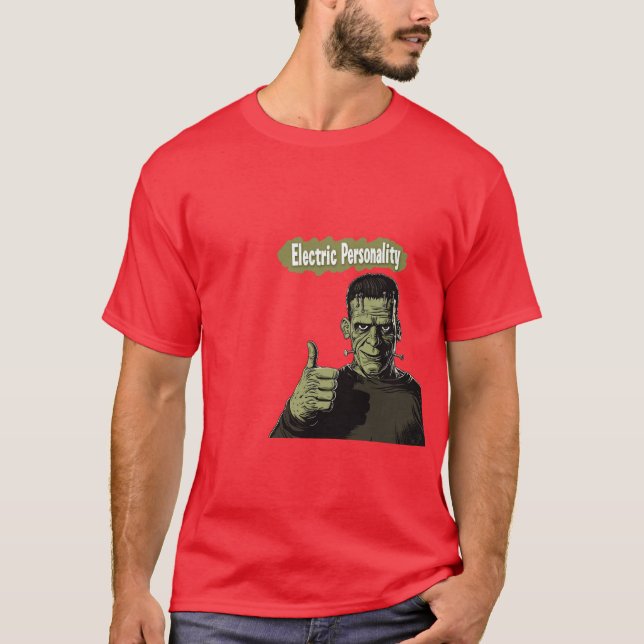 Camiseta Design Monstre Amusant pour Halloween (Frente)