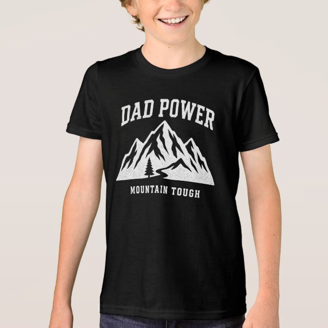 Camiseta Design Montanhoso Poder do Pai (Frente)