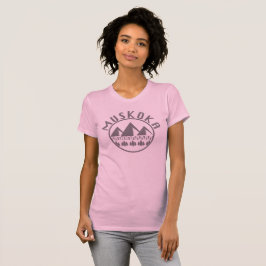 Camiseta Design Muskoka - Bella+Canvas Ajustado fino T-S fe