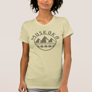 Camiseta Design Muskoka - Bella+Canvas Ajustado fino T-S fe