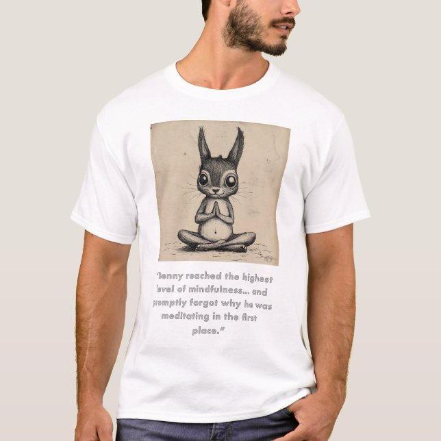 Camiseta Design nº 2 de gráficos de animais engraçados (Frente)