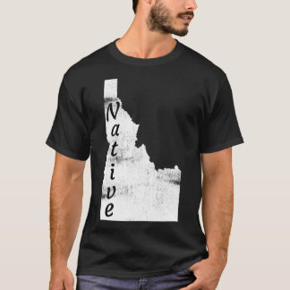 Camiseta Design Nativo de Idaho Distante