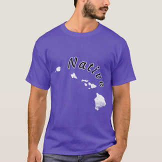 Camiseta Design Nativo Hawaii em estado angustiado