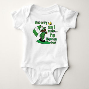 Camiseta Design nigeriano bonito do bebê