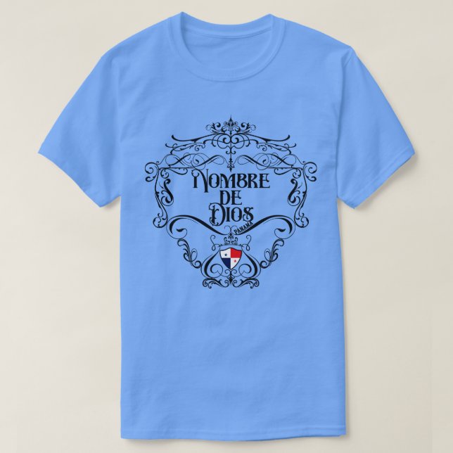 Camiseta Design Nombre de Dios Vintage (Frente do Design)
