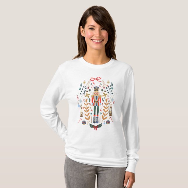Camiseta Design nutcracker escandinavo (Frente Completa)
