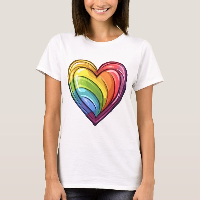 Camiseta design orgulho gay (Frente)