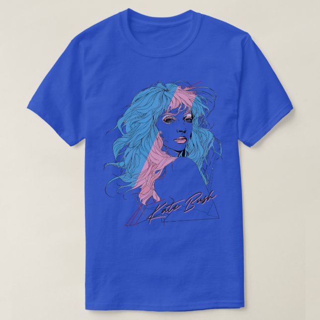 Camiseta Design original do estilo Kate Bush 80s (Frente do Design)