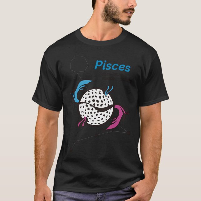 Camiseta Design Original Patenteado de Golfe de Peixes do Z (Frente)