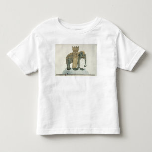 Camiseta Design para a fonte do elefante