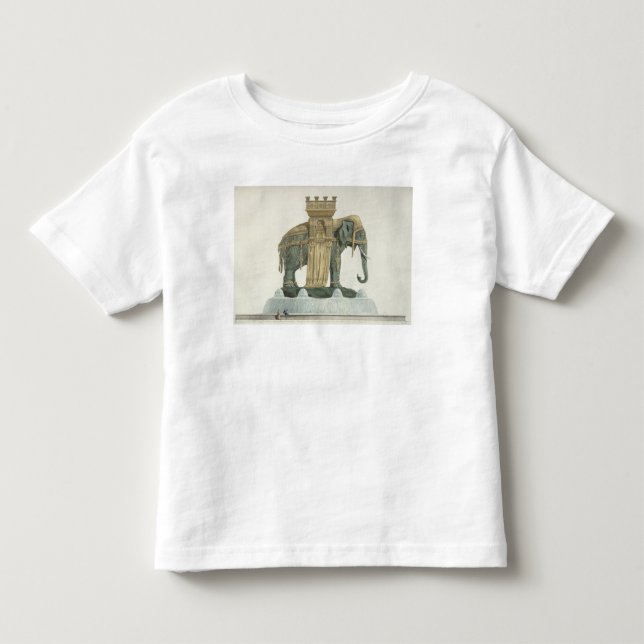 Camiseta Design para a fonte do elefante (Frente)