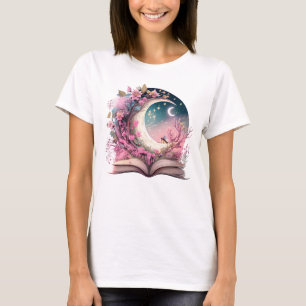 Camiseta Design para Amante de Livros de Fantasia