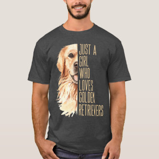 Camiseta Design para Amantes de Golden Retriever para Entus
