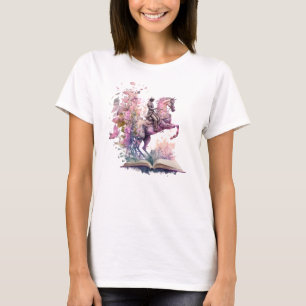 Camiseta Design para Amantes de Livros de Fantasia