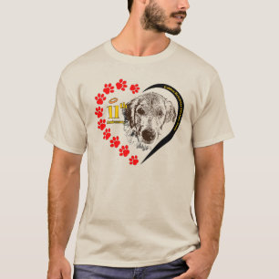 Camiseta Design para cães do coração GRLS