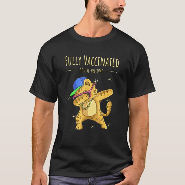 Camiseta Design Para Homens De Gatos Felizes E Totalmente V (Frente)