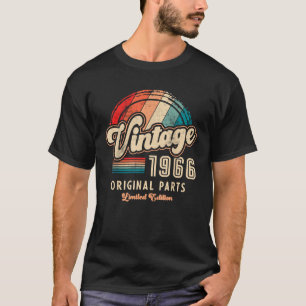 Camiseta Design Para Vintage 60º Presente Para Homens e Mul