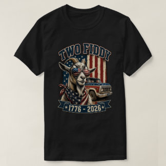 Camiseta Design Patriótico do 250º Aniversário da USA 'Two