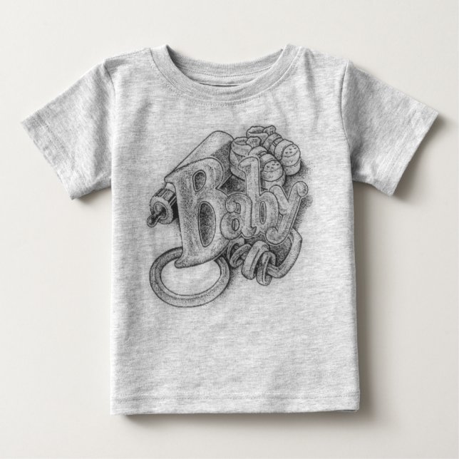 Camiseta Design Personalizado - Bebê (Frente)