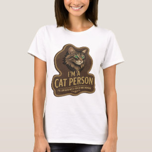 Camiseta Design Personalizado Catchy Gold EU SOU UMA PESSOA