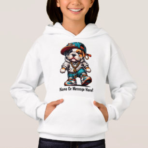 Camiseta Design Personalizado de Rua com Cachorrinho Bulldo