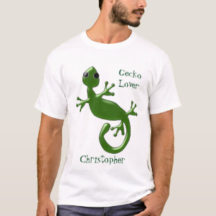 Camiseta Design personalizado do geco