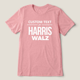 Camiseta Design personalizado para Harris Walz