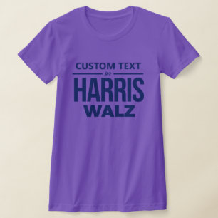 Camiseta Design personalizado para Harris Walz