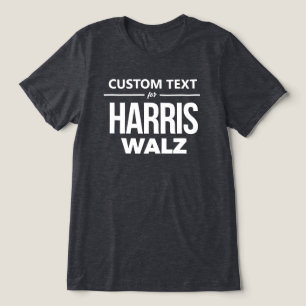 Camiseta Design personalizado para Harris Walz