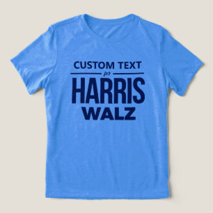 Camiseta Design personalizado para Harris Walz