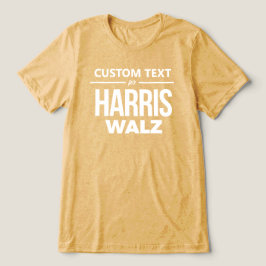 Camiseta Design personalizado para Harris Walz