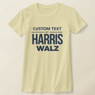 Camiseta Design personalizado para Harris Walz