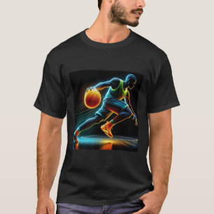 Camiseta Design personalizável de basquetebol de atirador a