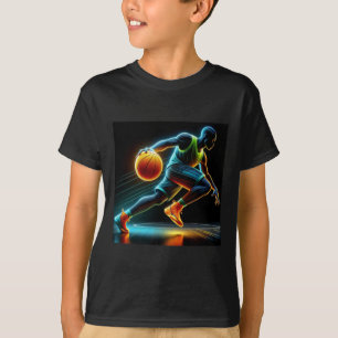 Camiseta Design personalizável de basquetebol de atirador a