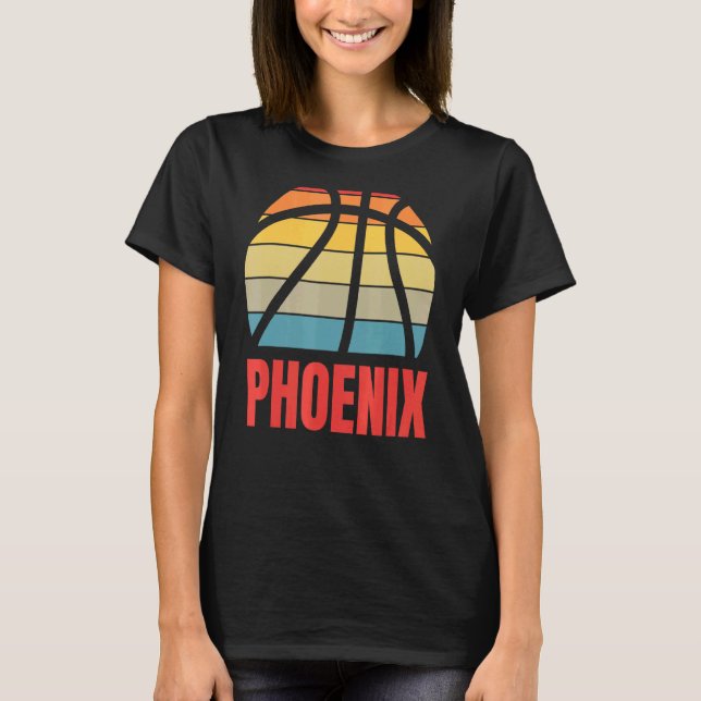 Camiseta Design Phoenix de basquetebol retroSun (Frente)