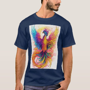 Camiseta Design Phoenix fluorescente