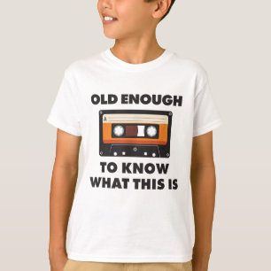 Camiseta Design Piada pai Engraçado Cartões 80 e mais velha