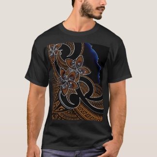 Camiseta Design polinésia tribal