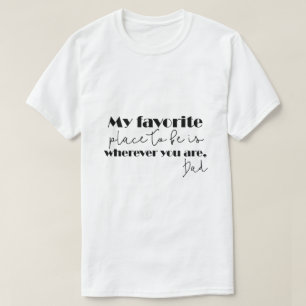 Camiseta Design preto único para amantes do branco