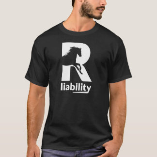 Camiseta Design R de Cavalo de Responsabilidade