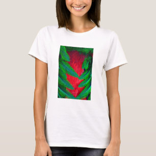 Camiseta Design Resplendent da pena do quetzal