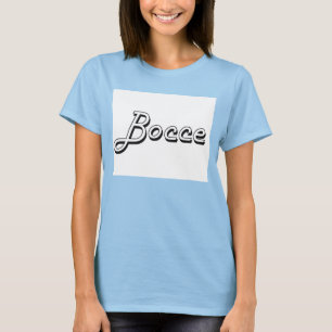 Camiseta Design retro clássico de Bocce