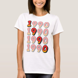 Camiseta Design Retro de 1990